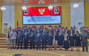 Wabup Mimika Sampaikan Jawaban Pemerintah atas Pandangan Umum Fraksi-Fraksi DPRK Terkait RAPBD 2026