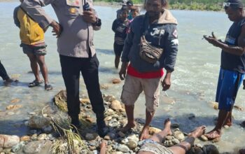 Pria Tanpa Identitas Ditemukan Tewas Mengapung di Sungai Mile 31