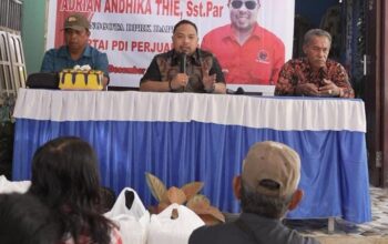 Reses di Koperapoka, Adrian Andhika Thie Tampung Aspirasi Infrastruktur dan UMKM