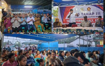 Reses di Perintis–Timika Indah, Yan Piterson Laly Dorong Pembangunan Universitas Negeri di Mimika