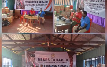 Reses Tahap III, Frederikus Kemaku Serap Aspirasi Warga Kampung Amamapare