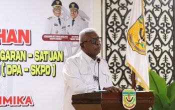 Titah Johannes Rettob: Stop Jual Nama Kepala Daerah demi Proyek Mimika