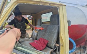 KKB Terjang Punggung Sopir Tangki Air di Yahukimo, Satgas Damai Cartenz Buru Pelaku Hingga ke Hutan!