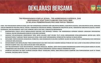 Sengketa Batas Adat Kapiraya: Tiga Bupati dan Parlemen Bentuk Tim Harmonisasi, Kembalikan Urusan ke Tetua Suku ​