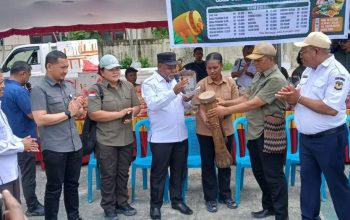 Tekan Inflasi, Dinas Ketahanan Pangan Mimika Gelar Gerakan Pangan Murah di Mapurujaya