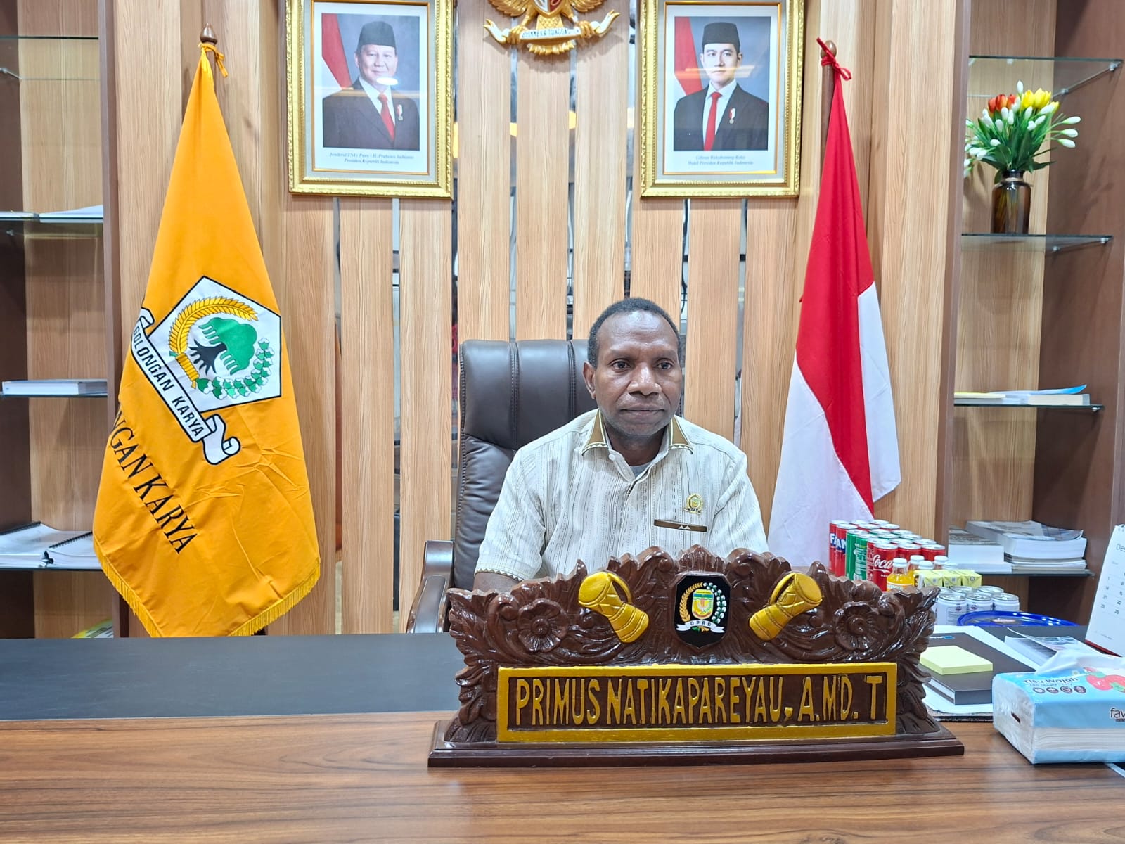 Ketua DPRK Mimika Pasang Badan: Pansus Bukan Proyek Anggaran, Tapi Amanat Rakyat