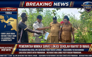 Pemerintah Survei Lokasi Pembangunan Sekolah Rakyat di Distrik Iwaka