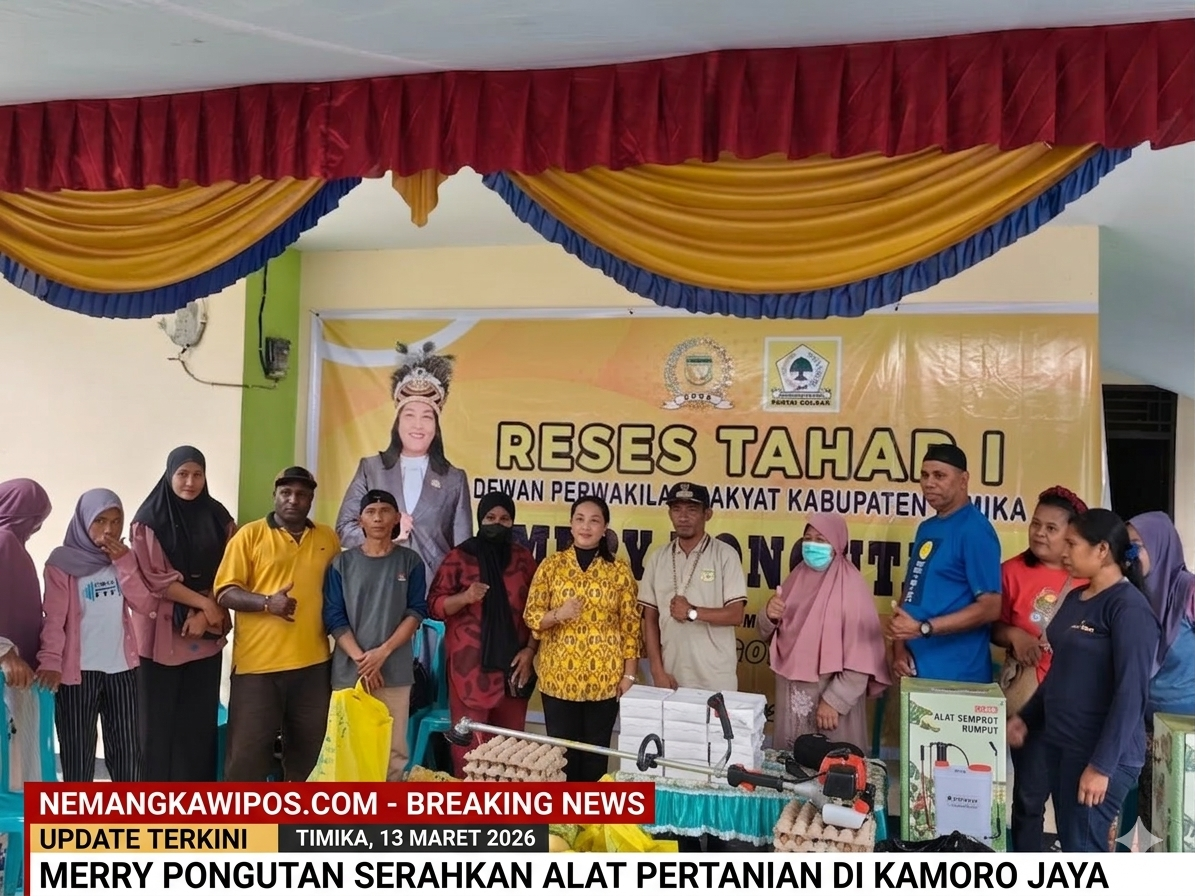 Warga Usulkan Drainase, Talut, Roda Tiga dan Keluhkab Masalah Sampah Saat Merry Pongutan Gelar Reses Di Kamoro Jaya