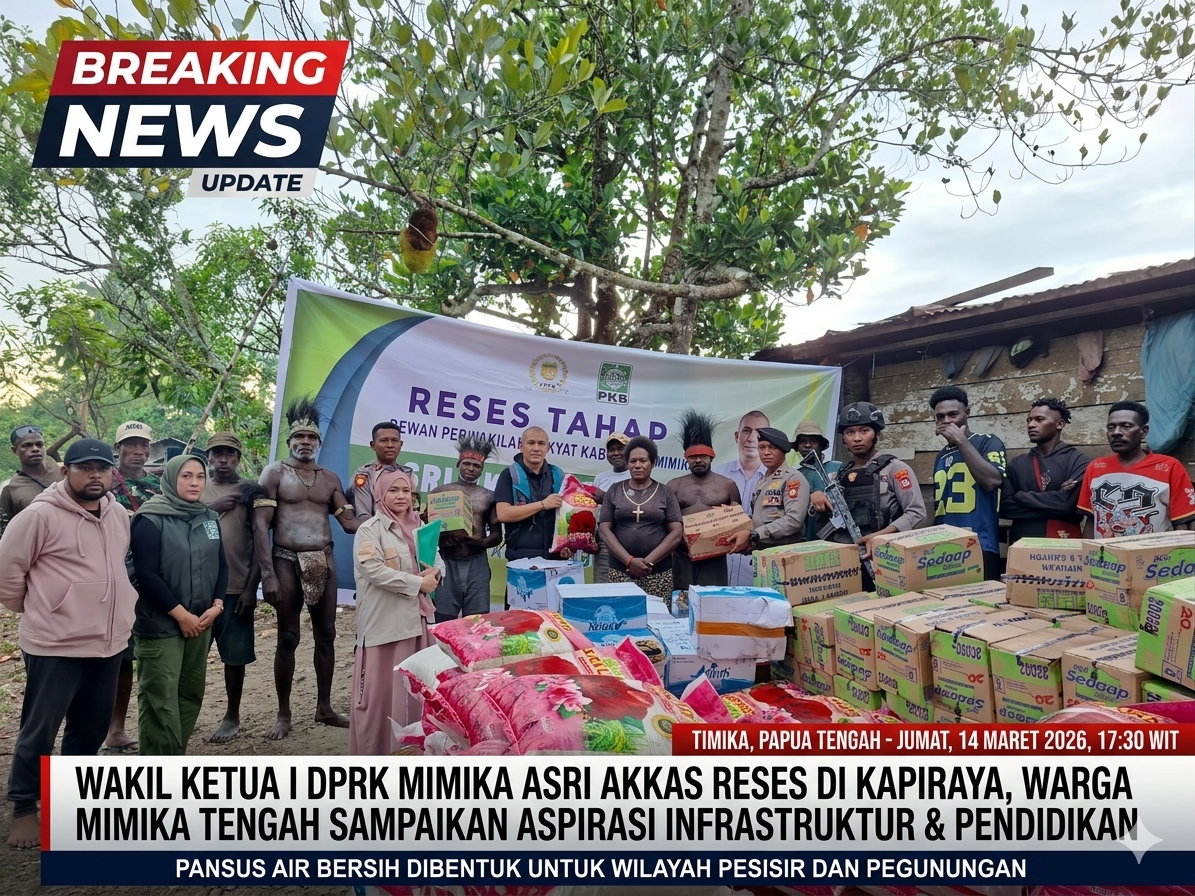 Reses di Kapiraya: Jeritan Warga Perbatasan Mimika di Barat Tengah Konflik Tapal Batas