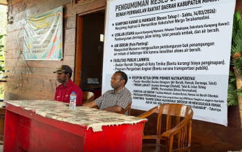 Berikut Aspirasi Warga Kawar dan Manuare saat Ketua DPRK Mimika Gelar Reses