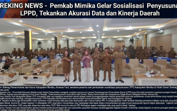 Pemkab Mimika Gelar Sosialisasi Penyusunan LPPD, Tekankan Akurasi Data dan Kinerja Daerah