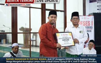 Safari Ramadan di Distrik Wania, Anggota DPR Papua Tengah Ardi Serap Aspirasi Warga Lewat Buka Puasa Bersama