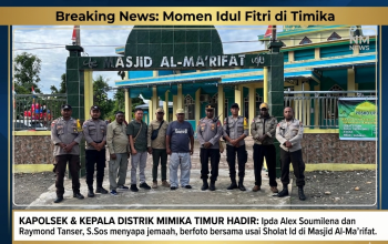 Kehadiran Pemerintah dan Aparat Perkuat Pesan Persaudaraan di Hari Kemenangan