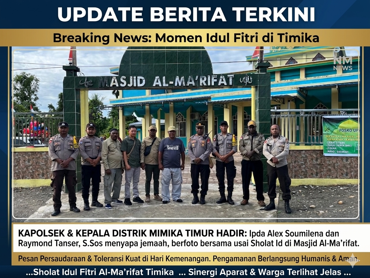 Kehadiran Pemerintah dan Aparat Perkuat Pesan Persaudaraan di Hari Kemenangan