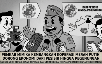 Pemkab Mimika Kembangkan Koperasi Merah Putih, Dorong Ekonomi dari Pesisir hingga Pegunungan