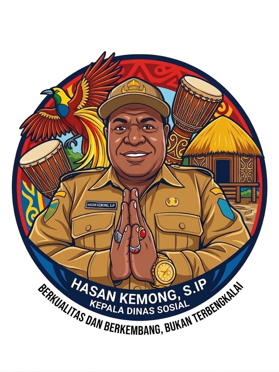 Dinsos Mimika Bantah Isu Kemiskinan di Agimuga, Minta Pernyataan Berbasis Data