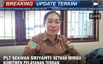 Resmi Jabat Plt Sekwan, Sriyanti Ramping Fokus Perkuat Administrasi dan Pelayanan DPRK Mimika