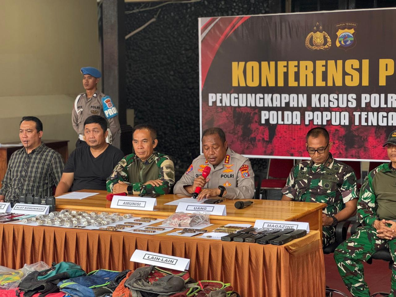 Markas KKB di Nabarua Digulung: Ratusan Amunisi, Uang Puluhan Juta, dan Senjata Rampasan Teridentifikasi