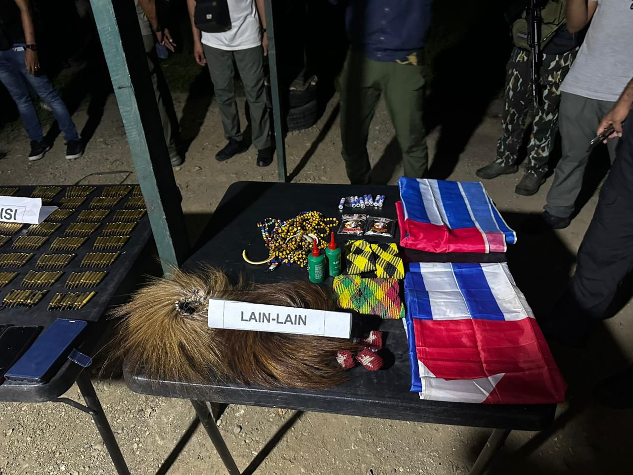 Markas Daniel Aibon Kogoya Digempur: Koops TNI Sita Puluhan Juta Rupiah dan Ratusan Amunisi