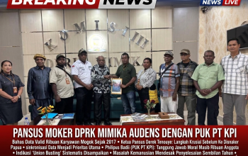 Pansus Moker DPRK Mimika Genjot Penyelesaian Kasus Mogok Kerja, Segera Sinkronkan Data ke Provinsi