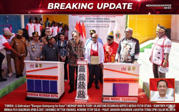 Gebrakan “Bangun Kampung”! Menkop UKM Resmikan Kopdes Merah Putih Atuka, Puji Komitmen Pemkab Mimika