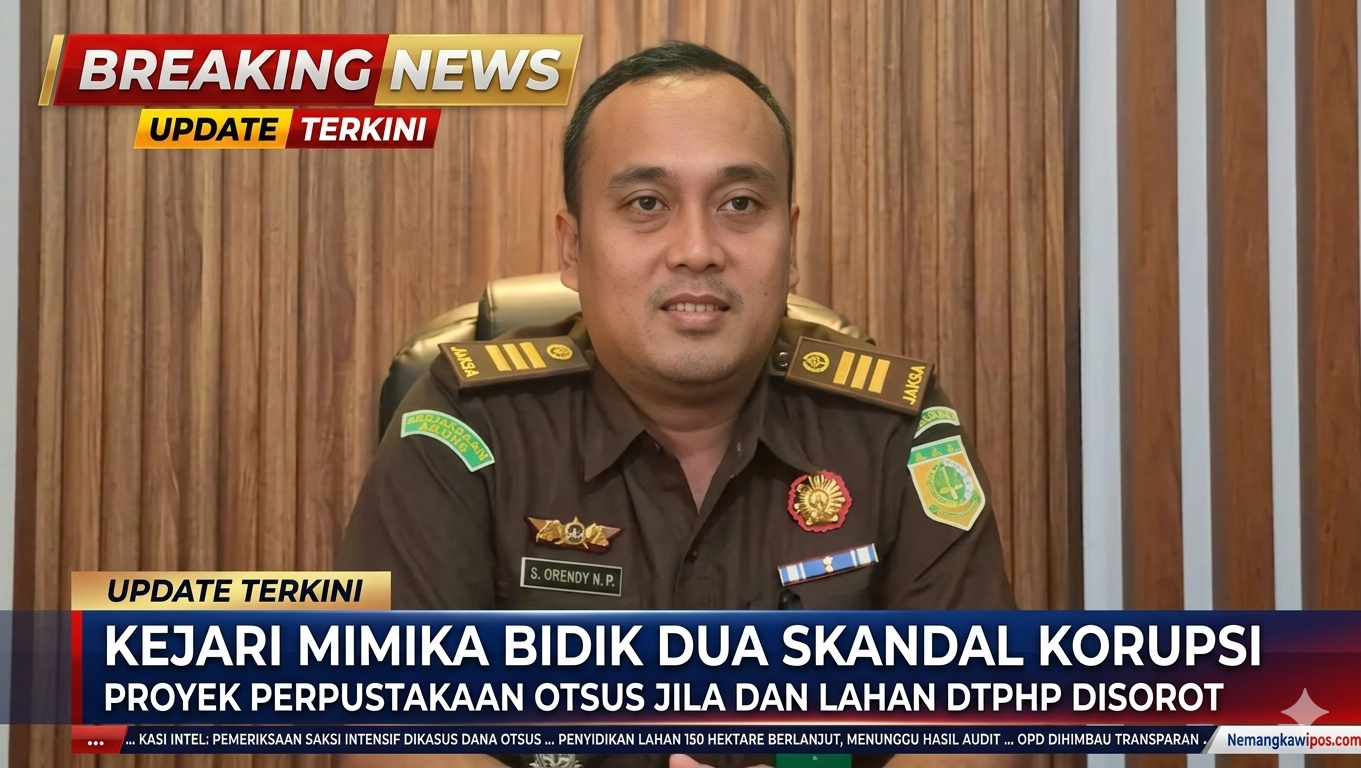Kejari Mimika Bidik Dua Skandal Korupsi: Proyek Perpustakaan Otsus Jila dan Lahan DTPHP Disorot