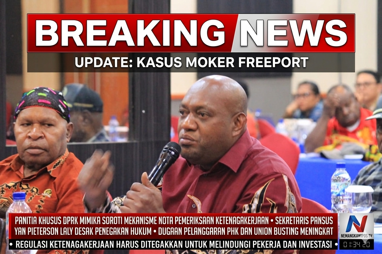 Pansus Moker DPRK Mimika Soroti Mekanisme Nota Pemeriksaan, Desak Penegakan Hukum Ketenagakerjaan