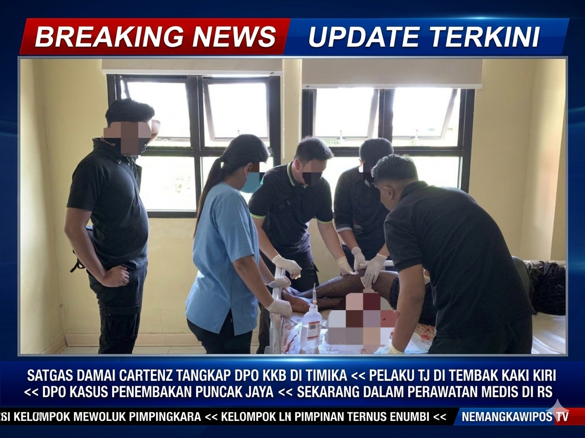 Satgas Damai Cartenz Tangkap DPO KKB di Timika, Pelaku Penembakan Warga Sipil