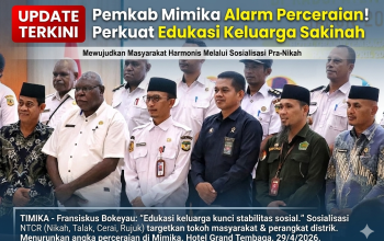 Jadi Agen Perubahan, Peserta Sosialisasi di Mimika Diajak Wujudkan Keluarga Mawaddah