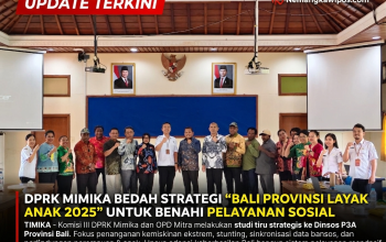 Dari Denpasar untuk Tanah Amungsa: Komisi III DPRK Mimika Rancang Model Pelayanan Sosial Adaptif