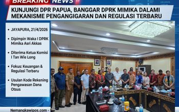 Kunjungi DPR Papua, Banggar DPRK Mimika Dalami Mekanisme Penganggaran dan Regulasi Terbaru