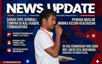 Darah Sipil Kembali Tumpah di Kali Kabur Tembagapura, Pemuda Muslim Mimika Kecam Kekerasan