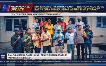 Pansus Tapal Batas DPRK Mimika Serap Aspirasi Warga Mimika Barat Tengah, Tegaskan Tidak Akan Kehilangan Sejengkal Tanah