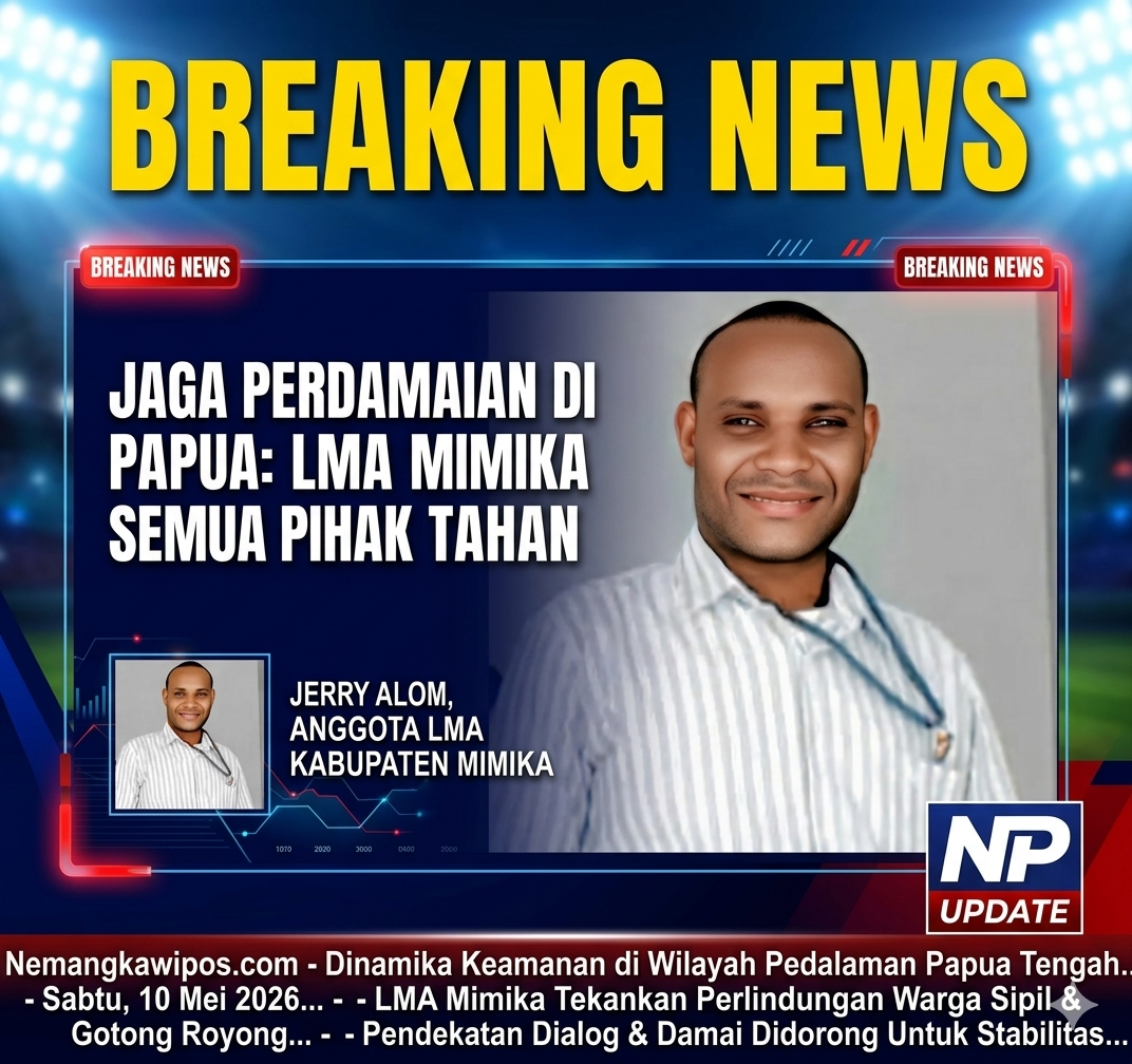 LMA Mimika Ajak Semua Pihak Tahan Diri, Jaga Perdamaian dan Lindungi Warga Sipil Papua