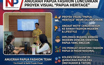 Anugrah Papua Fashion Luncurkan Proyek Visual “Papua Heritage”, Angkat Motif Cendrawasih ke Ranah Modern