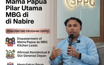 Jadikan Mama Papua Pilar Utama, SPPG Nabire Perkuat Program Makan Bergizi Gratis