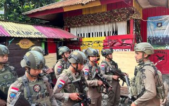 Satgas Damai Cartenz Gelar Patroli Dialogis, Perkuat Keamanan di Distrik Muara Puncak Jaya