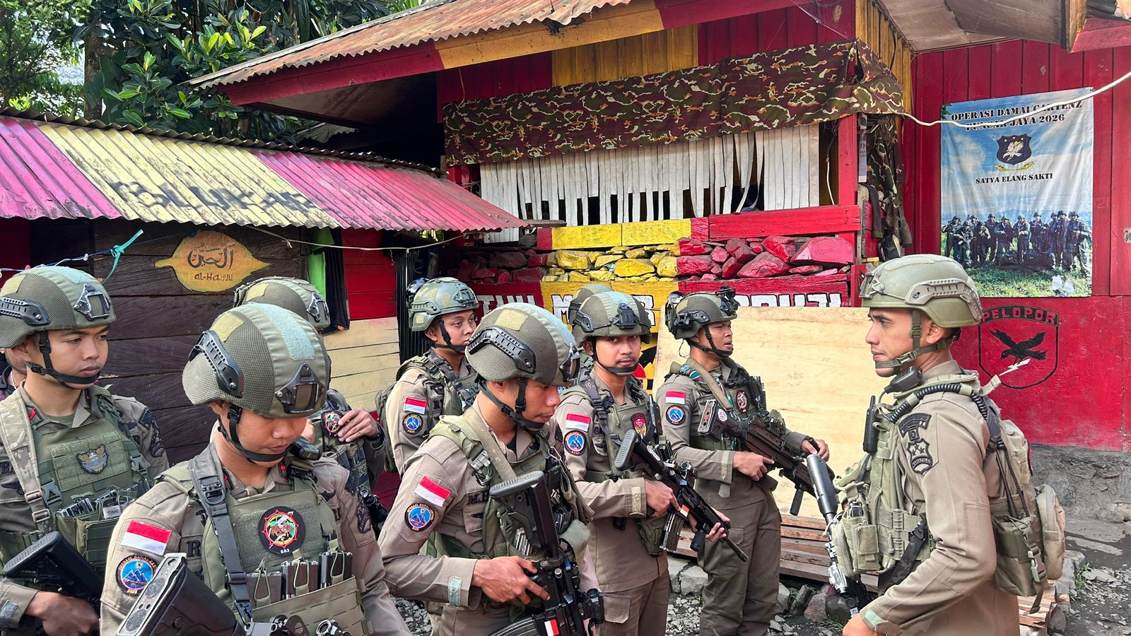 Satgas Damai Cartenz Gelar Patroli Dialogis, Perkuat Keamanan di Distrik Muara Puncak Jaya