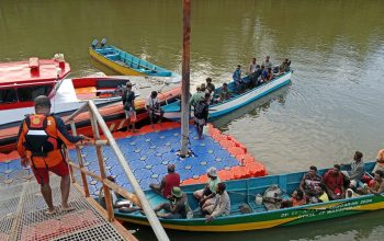 Hari Kedua Pencarian Korban Diterkam Buaya di Sungai Ninapu, Tim SAR Gabungan Sisir Anak Sungai
