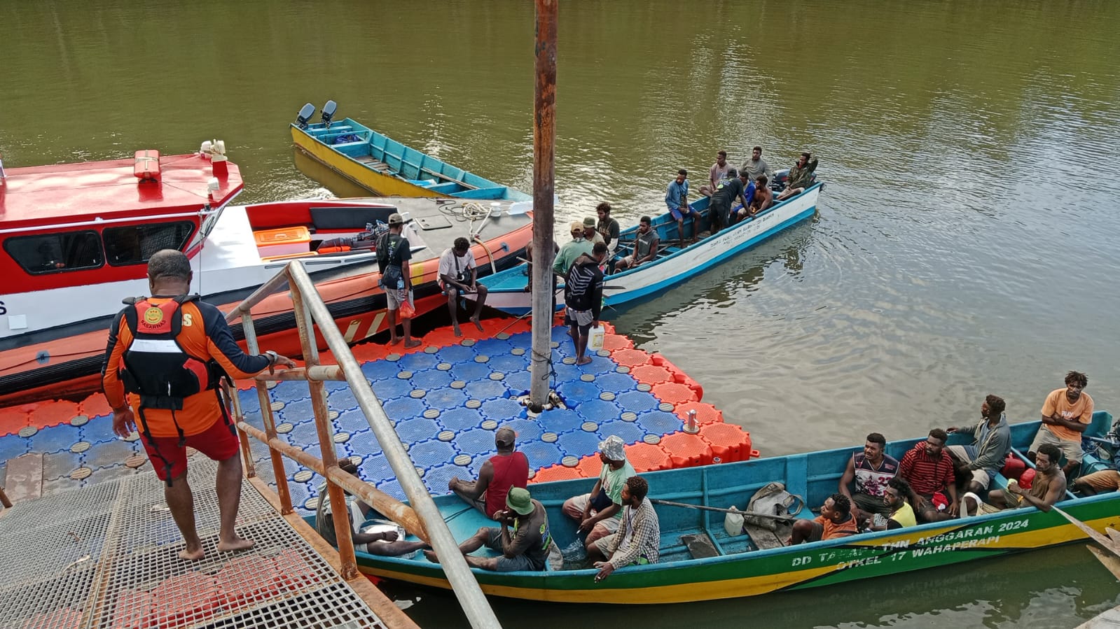 Hari Kedua Pencarian Korban Diterkam Buaya di Sungai Ninapu, Tim SAR Gabungan Sisir Anak Sungai