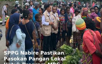 Program MBG Nabire Wajibkan Dapur Beli Hasil Mama Papua, Dorong Ekonomi Lokal