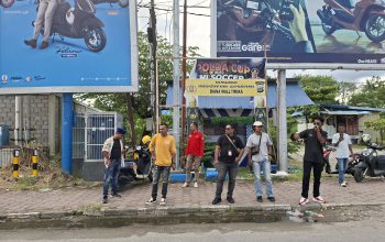 Pemuda Muslim Mimika dan Sejumlah Organisasi Gelar Aksi Galang Dana untuk Pembangunan Kembali Gereja St. Fransiskus Poumako