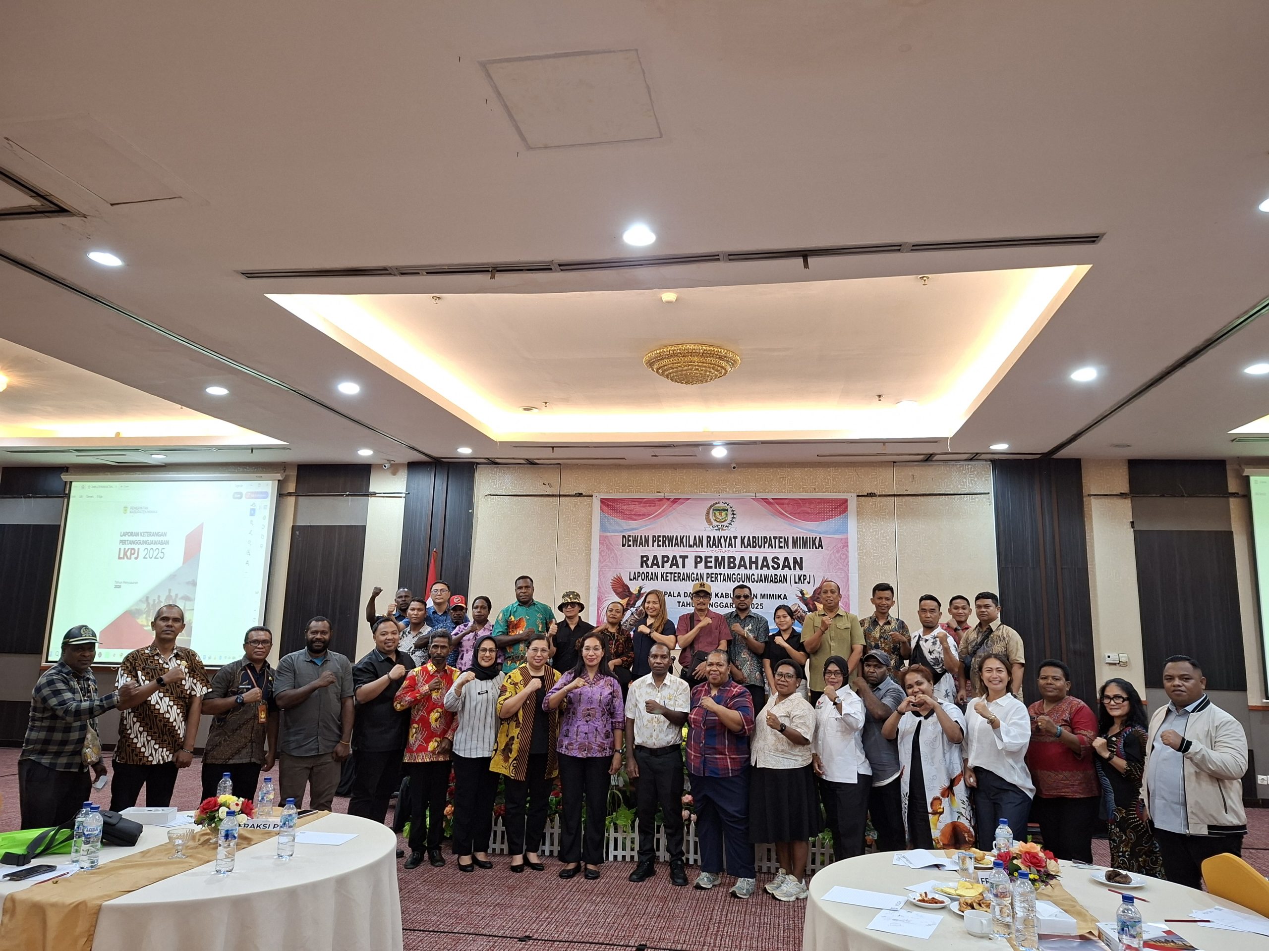 DPRK Mimika Rampungkan Pembahasan LKPJ 2025, Pendalaman Fraksi Masih Berjalan