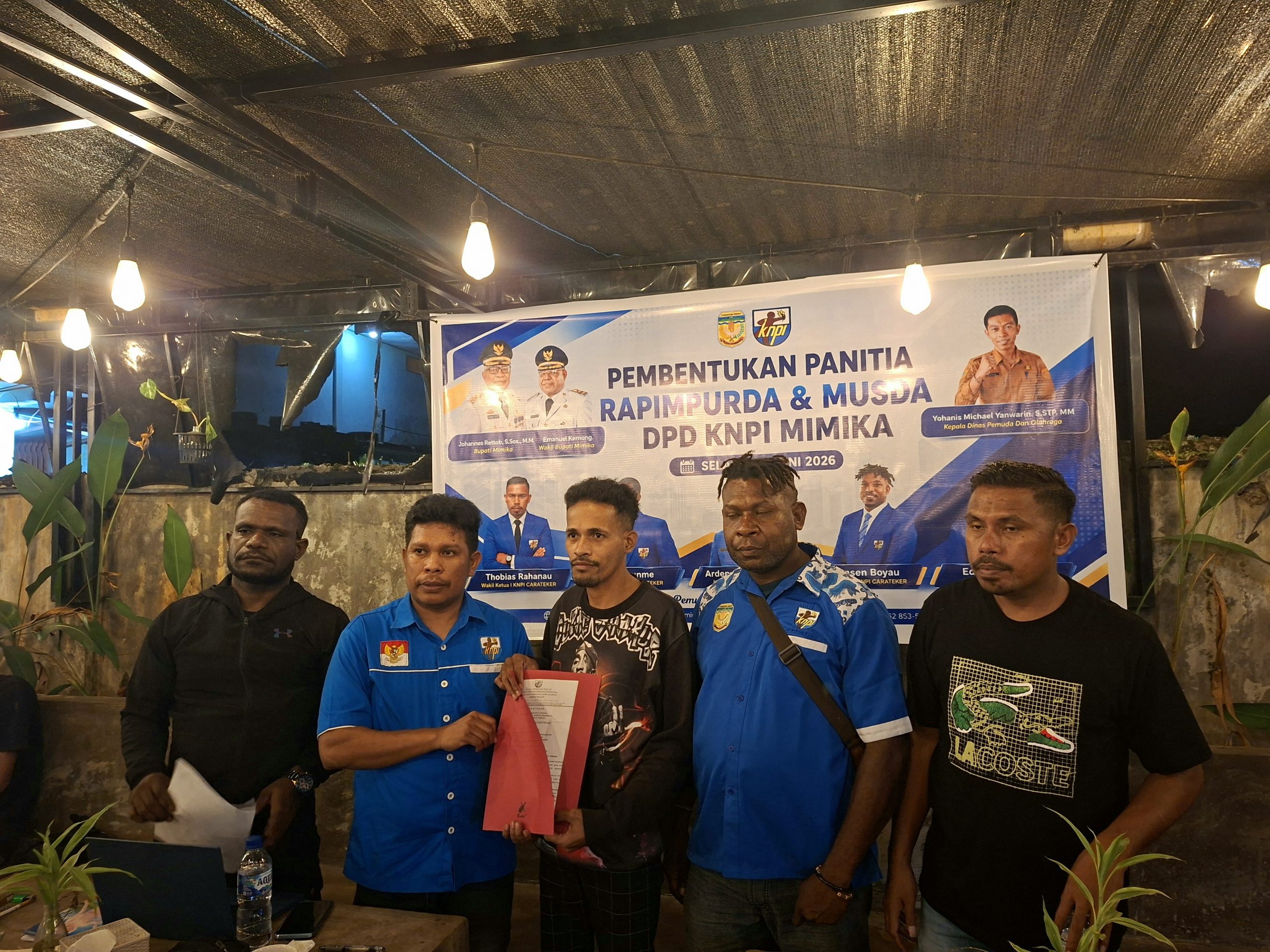 Libatkan Kelompok Cipayung, KNPI Mimika Mulai Tahapan Rapimpurda dan Musda