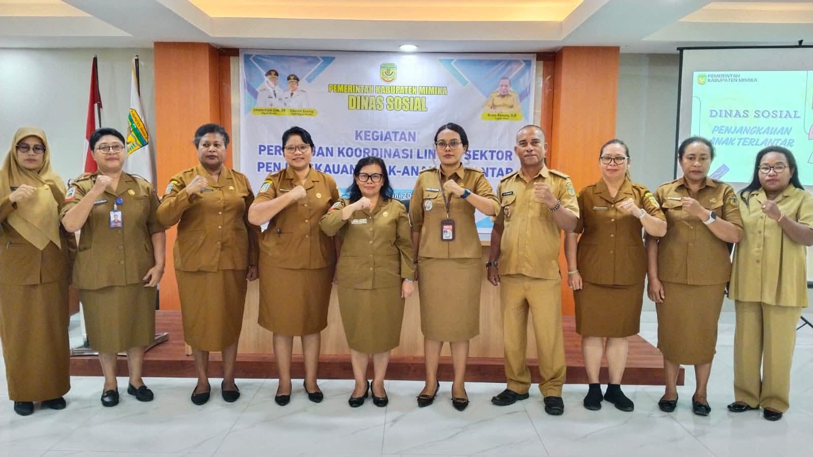 Dinsos Mimika Perkuat Koordinasi Lintas Sektor Tangani Anak Terlantar, Data Capai 205 Anak