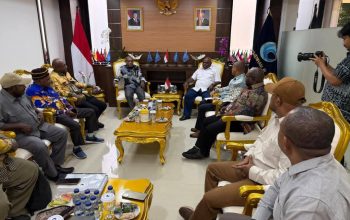 DPRK Mimika Adukan Nasib 2.406 Buruh Moker Freeport ke Kementerian HAM