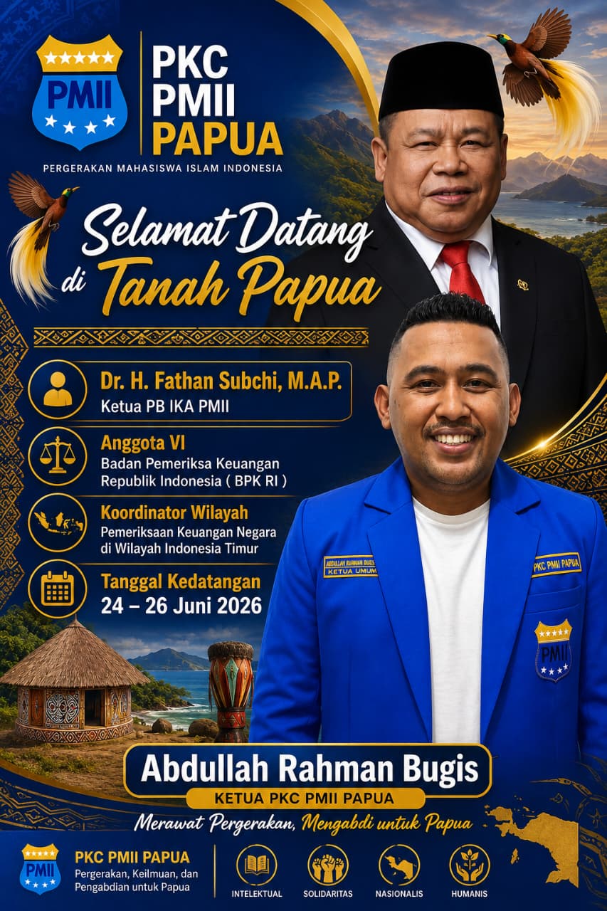 PKC PMII Papua Sambut Kunjungan Kerja BPK RI di Tanah Papua