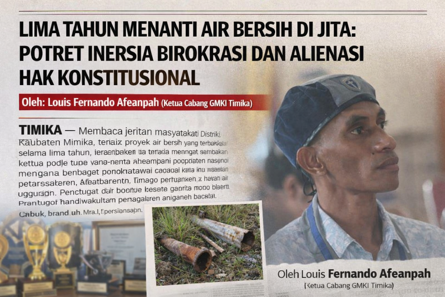 LIMA TAHUN MENANTI AIR BERSIH DI JITA: POTRET INERSIA BIROKRASI DAN ALIENASI HAK KONSTITUSIONAL