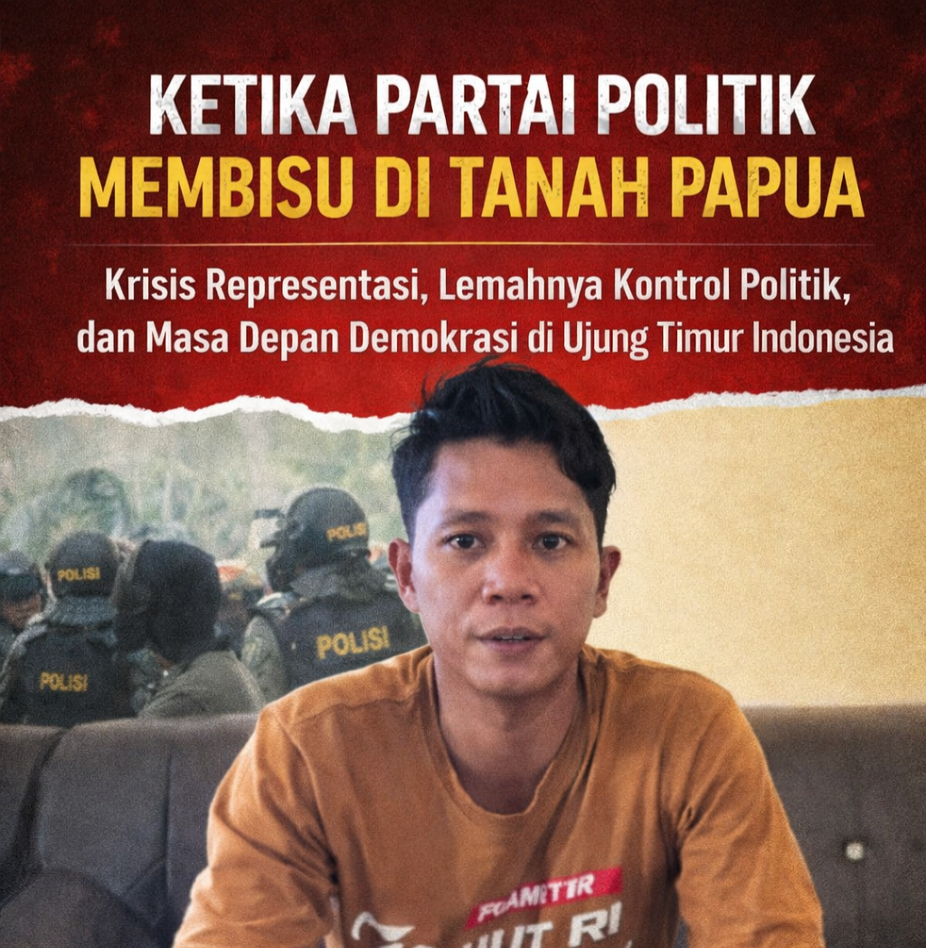 KETIKA PARTAI POLITIK MEMBISU DI TANAH PAPUA Krisis Representasi, Lemahnya Kontrol Politik, dan Masa Depan Demokrasi di Ujung Timur Indonesia