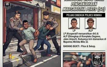 Video Penganiayaan Wanita di Mimika Viral, Polres Ringkus Dua Pelaku